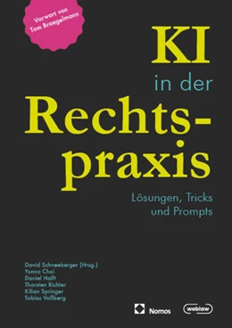 Abbildung von Schneeberger | KI in der Rechtspraxis | 1. Auflage | 2025 | beck-shop.de
