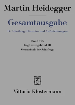 Abbildung von Heidegger / Trawny | Vermächtnis der Seinsfrage | 1. Auflage | 2025 | beck-shop.de
