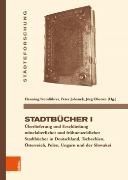 Abbildung von Steinführer / Johanek | Stadtbücher I | 1. Auflage | 2025 | beck-shop.de