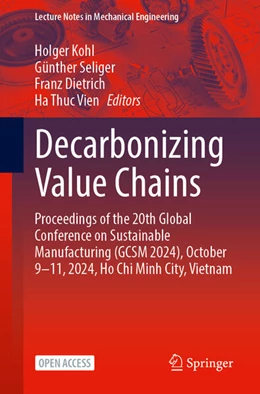 Abbildung von Kohl / Seliger | Decarbonizing Value Chains | 1. Auflage | 2025 | beck-shop.de