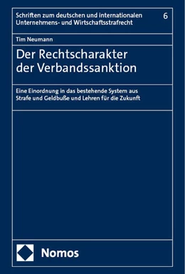 Abbildung von Neumann | Der Rechtscharakter der Verbandssanktion | 1. Auflage | 2025 | beck-shop.de