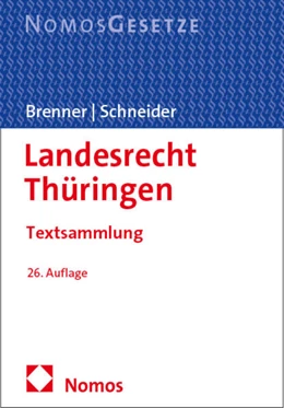 Abbildung von Brenner / Schneider | Landesrecht Thüringen | 26. Auflage | 2025 | beck-shop.de