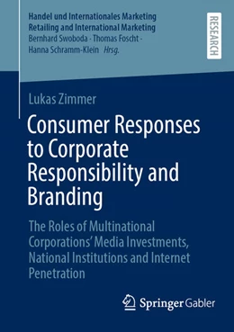 Abbildung von Zimmer | Consumer Responses to Corporate Responsibility and Branding | 1. Auflage | 2025 | beck-shop.de
