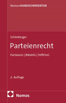 Abbildung von Schönberger | Parteienrecht | 2. Auflage | 2025 | beck-shop.de