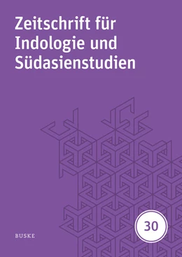 Abbildung von Oberlies / Harder | Zeitschrift für Indologie und Südasienstudien, Band 30 (2013) | 1. Auflage | 2025 | beck-shop.de