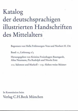 Abbildung von Freienhagen-Baumgardt / Neumann | Katalog der deutschsprachigen illustrierten Handschriften des Mittelalters Band 11, Lfg. 2/3 | 1. Auflage | 2025 | beck-shop.de