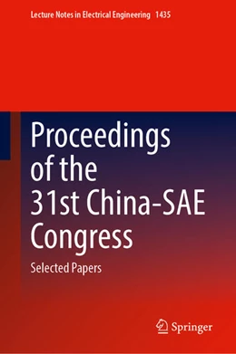 Abbildung von Proceedings of the 31st China-SAE Congress | 1. Auflage | 2026 | beck-shop.de