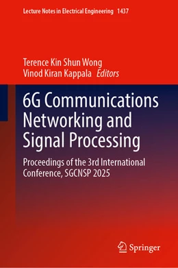 Abbildung von Kin Shun Wong / Kappala | 6G Communications Networking and Signal Processing | 1. Auflage | 2026 | beck-shop.de