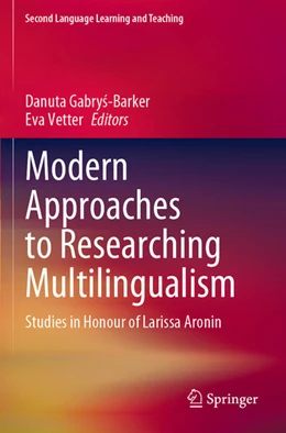 Abbildung von Gabrys-Barker / Vetter | Modern Approaches to Researching Multilingualism | 1. Auflage | 2025 | beck-shop.de