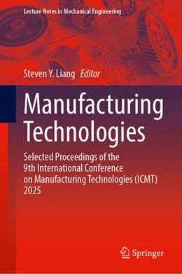 Abbildung von Liang | Manufacturing Technologies | 1. Auflage | 2025 | beck-shop.de