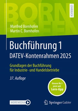 Abbildung von Bornhofen | Buchführung 1 DATEV-Kontenrahmen 2025 | 37. Auflage | 2025 | beck-shop.de