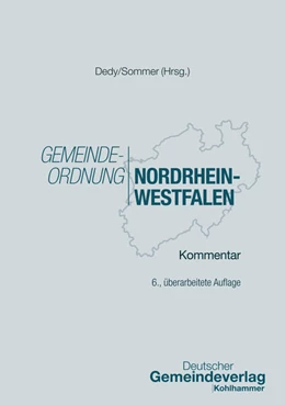 Abbildung von Dedy / Articus | Gemeindeordnung Nordrhein-Westfalen | 6. Auflage | 2025 | beck-shop.de