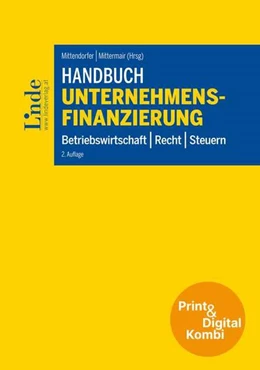 Abbildung von Chalupsky / Mittendorfer | Handbuch Unternehmensfinanzierung (Kombi Print&digital) | 2. Auflage | 2025 | beck-shop.de
