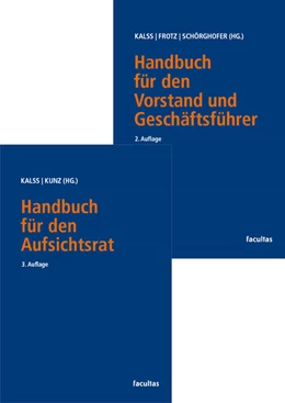 Abbildung von Kalss / Kunz | Kombipaket Handbuch Aufsichtsrat und Handbuch Vorstand & Geschäftsführer | 2. Auflage | 2025 | beck-shop.de