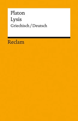 Abbildung von Krapinger | Lysis. Griechisch/Deutsch | 1. Auflage | 2025 | beck-shop.de