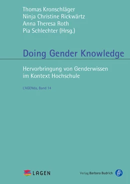 Abbildung von Kronschläger / Rickwärtz | Doing Gender Knowledge | 1. Auflage | 2025 | 14 | beck-shop.de