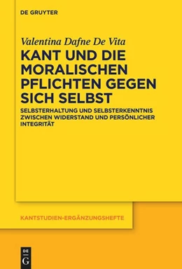 Abbildung von De Vita | Kant und die moralischen Pflichten gegen sich selbst | 1. Auflage | 2025 | 230 | beck-shop.de