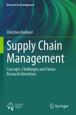 Abbildung von Harland | Supply Chain Management | 1. Auflage | 2025 | beck-shop.de