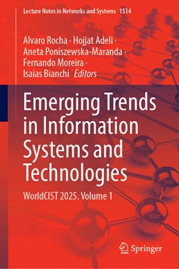Abbildung von Rocha / Adeli | Emerging Trends in Information Systems and Technologies | 1. Auflage | 2025 | beck-shop.de