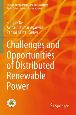 Abbildung von De / Agarwal | Challenges and Opportunities of Distributed Renewable Power | 1. Auflage | 2025 | beck-shop.de
