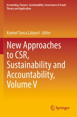 Abbildung von Çaliyurt | New Approaches to CSR, Sustainability and Accountability, Volume V | 1. Auflage | 2025 | beck-shop.de