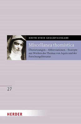 Abbildung von Stein / Speer | Miscellanea thomistica | 1. Auflage | 2026 | beck-shop.de