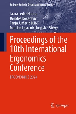 Abbildung von Leder Horina / Kovacevic | Proceedings of the 10th International Ergonomics Conference | 1. Auflage | 2025 | beck-shop.de