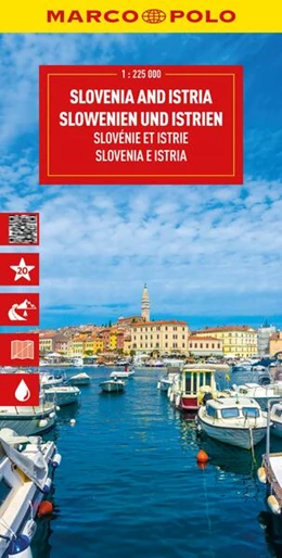Abbildung von Slovenia and Istria Marco Polo Map | 11. Auflage | 2026 | beck-shop.de
