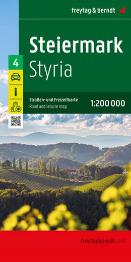 Abbildung von Freytag & Berndt | Steiermark, Straßen- und Freizeitkarte 1:200.000, freytag & berndt | 1. Auflage | 2025 | beck-shop.de