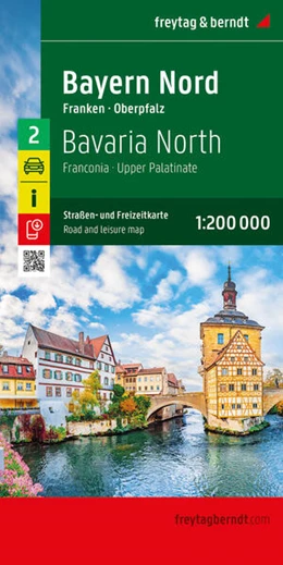 Abbildung von Freytag & Berndt | Bayern Nord, Straßen- und Freizeitkarte 1:200.000, freytag & berndt | 1. Auflage | 2025 | beck-shop.de