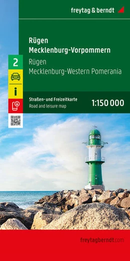 Abbildung von Freytag & Berndt | Rügen - Mecklenburg-Vorpommern, Straßen- und Freizeitkarte 1:150.000, freytag & berndt | 1. Auflage | 2025 | beck-shop.de