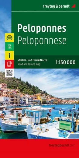 Abbildung von Freytag & Berndt | Peloponnes, Straßen- und Freizeitkarte 1:150.000, freytag & berndt | 1. Auflage | 2025 | beck-shop.de
