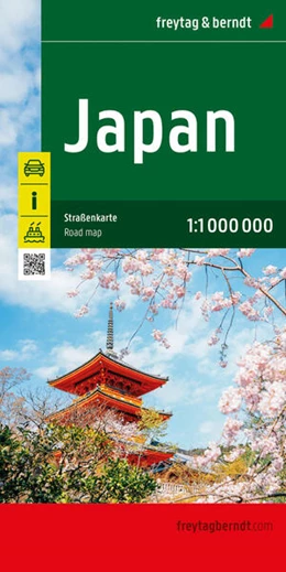 Abbildung von Freytag & Berndt | Japan, Straßenkarte 1:1.000.000, freytag & berndt | 1. Auflage | 2025 | beck-shop.de