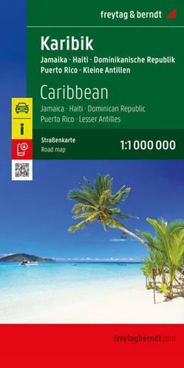 Abbildung von Freytag & Berndt | Karibik, Straßenkarte 1:1.000.000, freytag & berndt | 1. Auflage | 2025 | beck-shop.de