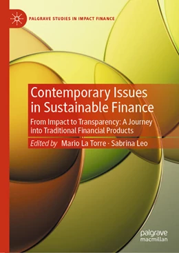 Abbildung von La Torre / Leo | Contemporary Issues in Sustainable Finance | 1. Auflage | 2025 | beck-shop.de