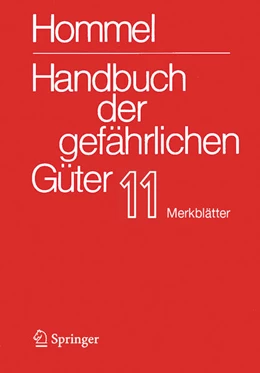 Abbildung von Holzhäuser | Handbuch der gefährlichen Güter. Band 11: Merkblätter 4136-4577 | 2. Auflage | 2025 | beck-shop.de