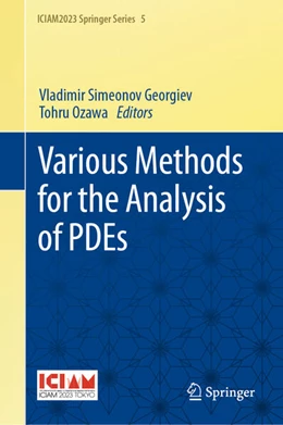 Abbildung von Georgiev / Ozawa | Various Methods for the Analysis of PDEs | 1. Auflage | 2026 | beck-shop.de