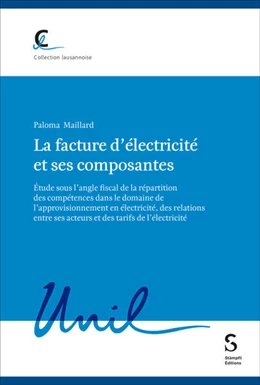 Abbildung von Maillard | La facture d'électricité et ses composantes | 1. Auflage | 2025 | 113 | beck-shop.de