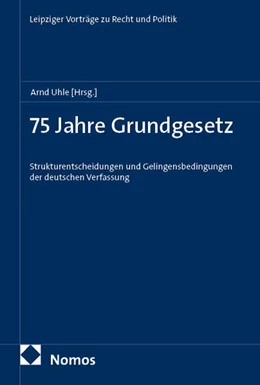 Abbildung von Uhle | 75 Jahre Grundgesetz | 1. Auflage | 2025 | 15 | beck-shop.de