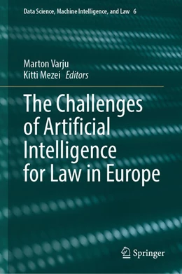Abbildung von Varju / Mezei | The Challenges of Artificial Intelligence for Law in Europe | 1. Auflage | 2025 | beck-shop.de