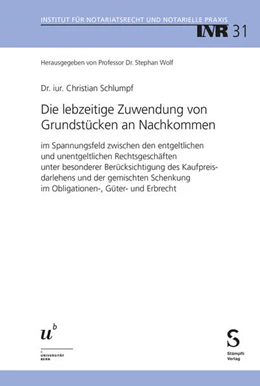 Abbildung von Schlumpf-van Waardenburg | Die lebzeitige Zuwendung von Grundstücken an Nachkommen | 1. Auflage | 2025 | beck-shop.de