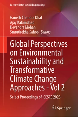 Abbildung von Dhal / Kalamdhad | Global Perspectives on Environmental Sustainability and Transformative Climate Change Approaches—Volume 2 | 1. Auflage | 2026 | beck-shop.de