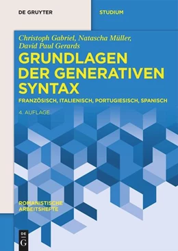Abbildung von Gabriel / Müller | Grundlagen der generativen Syntax | 4. Auflage | 2026 | 51 | beck-shop.de