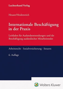 Abbildung von Heidenreich / Heuser | Internationale Beschäftigung in der Praxis | 6. Auflage | 2025 | beck-shop.de