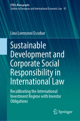 Abbildung von Lorenzoni-Escobar | Sustainable Development and Corporate Social Responsibility in International Law | 1. Auflage | 2025 | beck-shop.de
