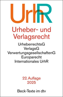 Abbildung von Nordemann | Urheber- und Verlagsrecht | 22. Auflage | 2025 | beck-shop.de