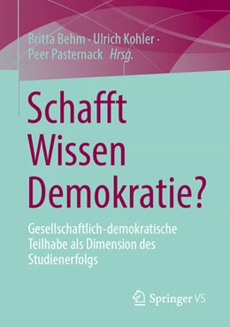 Abbildung von Behm / Kohler | Schafft Wissen Demokratie? | 1. Auflage | 2025 | beck-shop.de