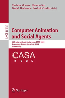 Abbildung von Mousas / Seo | Computer Animation and Social Agents | 1. Auflage | 2025 | beck-shop.de