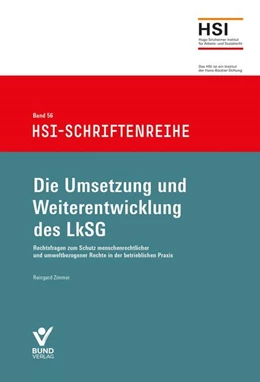 Abbildung von Zimmer | Die Umsetzung und Weiterentwicklung des LkSG | 1. Auflage | 2025 | 56 | beck-shop.de