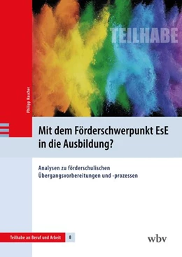Abbildung von Hascher | Mit dem Förderschwerpunkt EsE in die Ausbildung? | 1. Auflage | 2025 | beck-shop.de